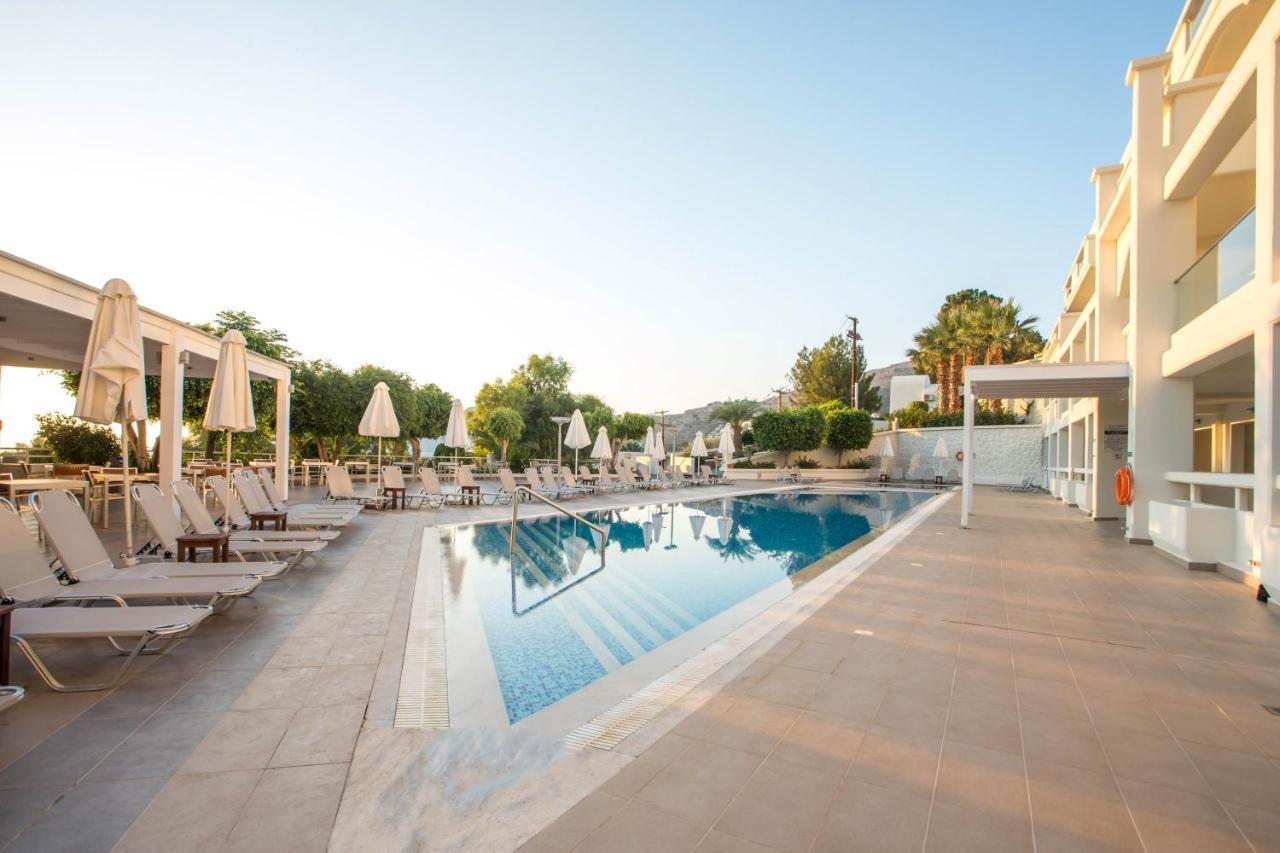 Lindos White Hotel & Suites ภายนอก รูปภาพ