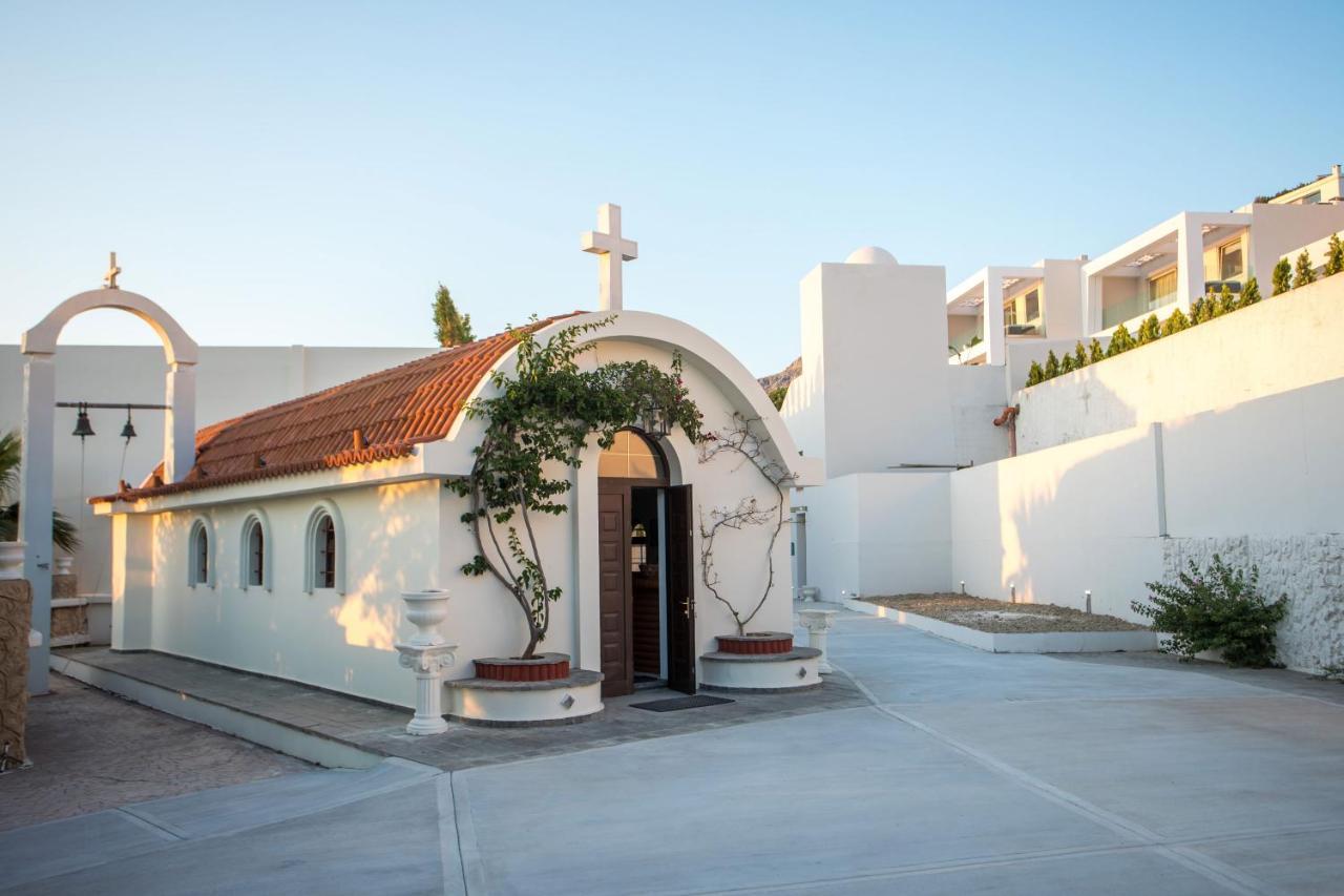 Lindos White Hotel & Suites ภายนอก รูปภาพ